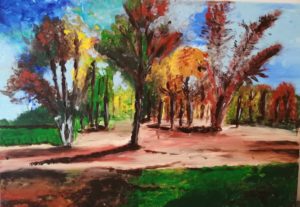paysage figuratif contemporain