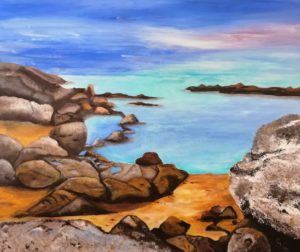 paysage figuratif contemporain