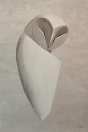 tableau chouette moderne Peinture - style décalé - design