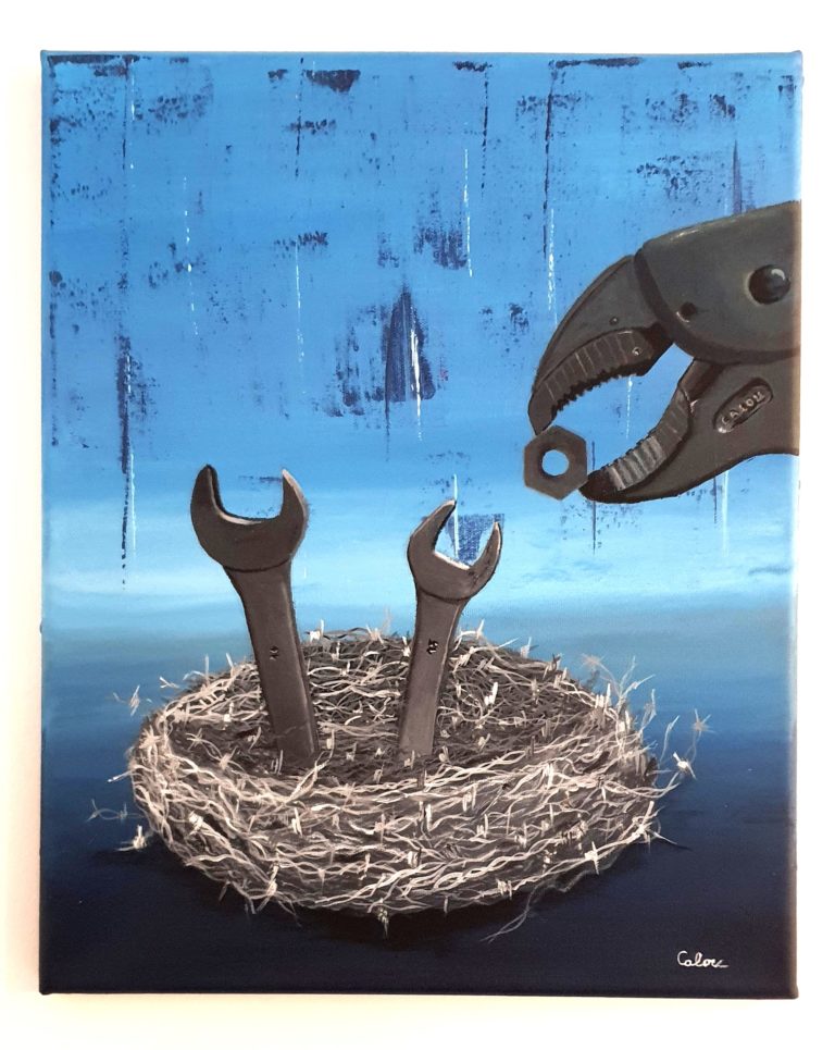 Peinture - style décalé - design