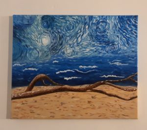 paysage figuratif contemporain