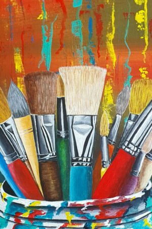pinceaux peinture art