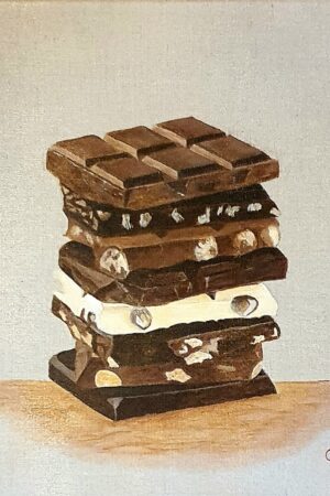 peinture déco gourmande chocolat