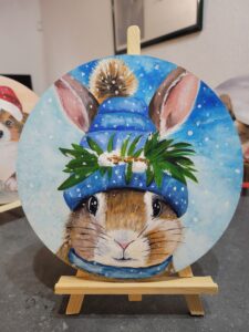 peinture mini-toiles