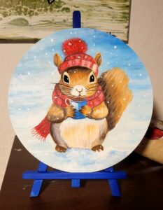 peinture mini-toiles