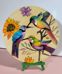 peinture mini-toiles