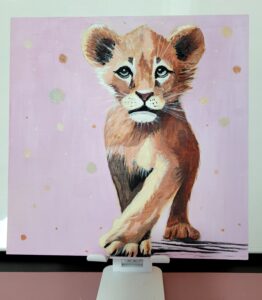 peinture mini-toiles