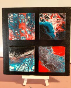 peinture mini-toiles