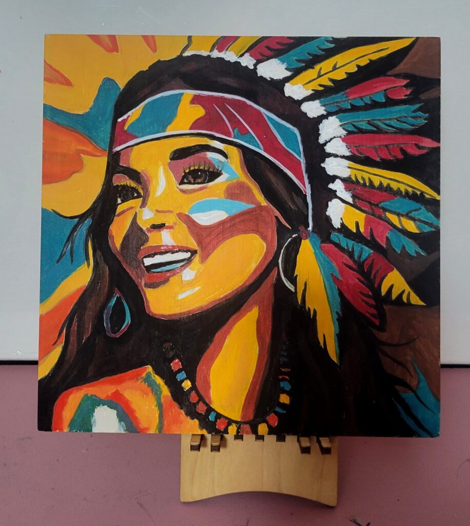 peinture mini-toiles