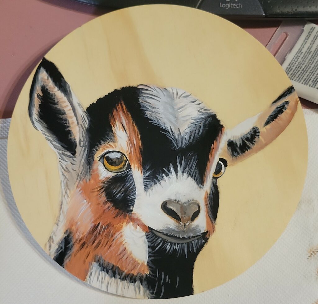peinture mini-toiles