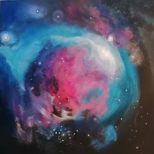 Peinture abstraite - toile moderne